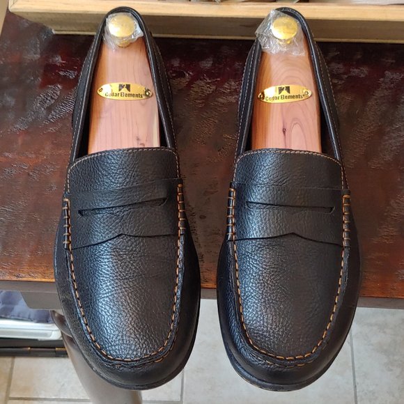 Like NEW - BOC (Born) Men's Leather Casual Loafers, Black, Sz 13 - Picture 5 of 16